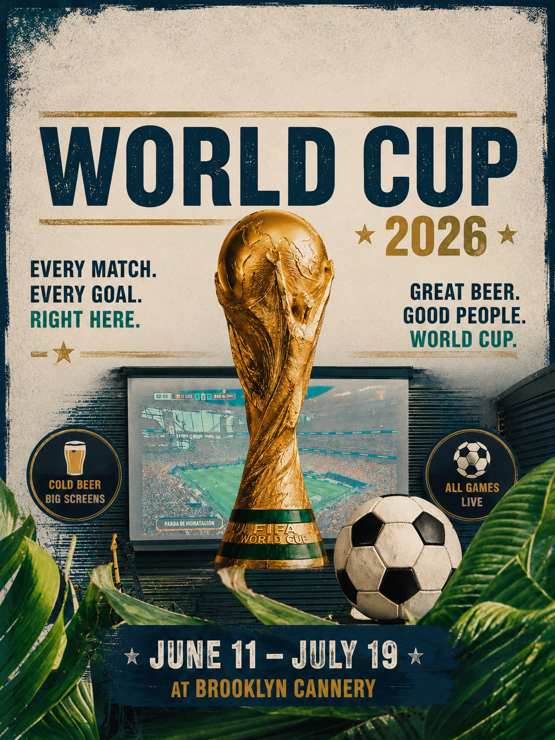 Every match, every goal poster
